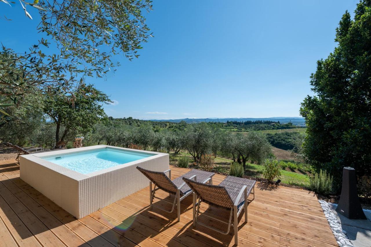 Il Leccio - casa toscana il fienile Gambassi Terme Esterno foto