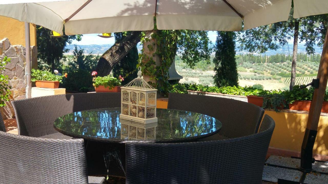 Il Leccio - casa toscana il fienile Gambassi Terme Esterno foto
